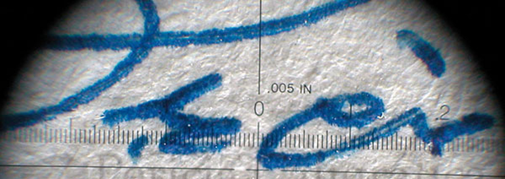 Laboratorio Signe. Expertos caligrafos